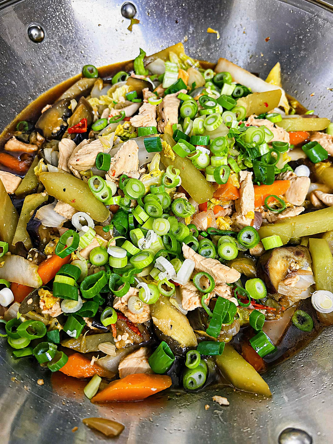Chicken Stir-Fry with Oishii Chilli Oil